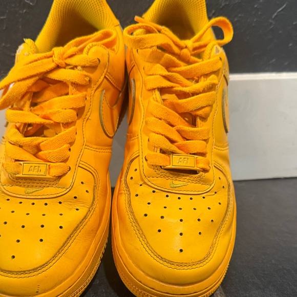 Nike Kids Sneakers in Bold Yellow